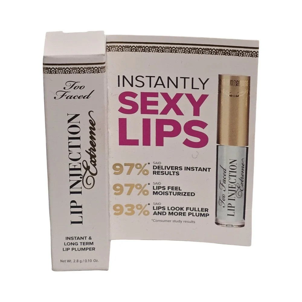 Too Faced Lip Injection Extreme Instant & Long Term Lip Plumper 2.8g 0.10 oz NEW